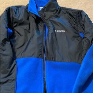 Columbia Blue and Black Outdoor Jacket